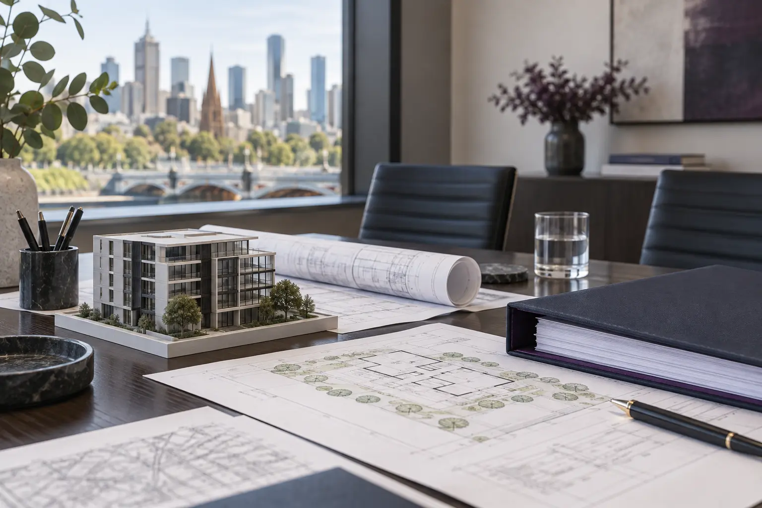Plans and case materials for a VCAT matter in Victoria